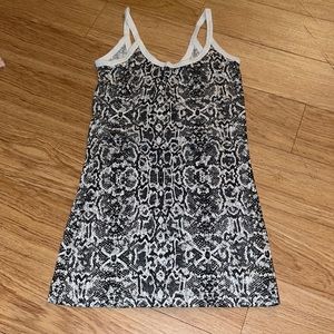 Black and white camisoles top